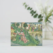 2 Könige 16 9-16 Das Volk von Damaskus wird c Postkarte (Stehend Vorderseite)