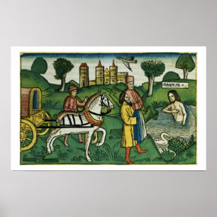 2 Könige 5 14 Die Reinigung von Naaman, von der 'N Poster