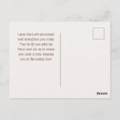 2 Korinthen 12:9 Mein Grace ist ausreichend Postkarte (Rückseite)