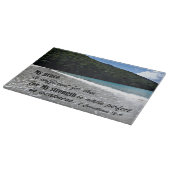 2 Korinthen 12:9 Meine Gnade ist für dich ausreich Schneidebrett (Ecke)