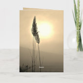 2 Korinthen 12:9 Seine Gnade ist ausreichend Karte (Rückseite)