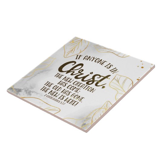 2 Korinthen 5:17 Wenn jemand in Christus ist Fliese (Seite)