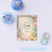 2 Korinthen 5:7 Christliche Bibelverse Kunst, Dich Flyer (Einzeln)