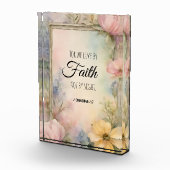 2 Korinthen 5:7 Christliche Bibelverse Kunst, Dich Fotoblock (Rechts)