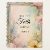 2 Korinthen 5:7 Christliche Bibelverse Kunst, Dich Planer (Vorderseite)