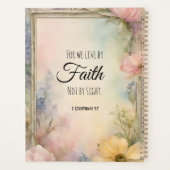 2 Korinthen 5:7 Christliche Bibelverse Kunst, Dich Planer (Rückseite)