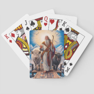 2 Korinthen 5:7 Glaube, nicht Augen führt unseren  Spielkarten