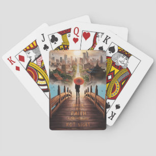 2 Korinthen 5:7 Leben durch den Glauben, nicht dur Spielkarten