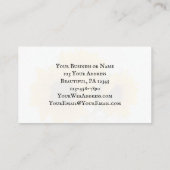 2 Korinthen 5:7 Zu Fuß durch den Glauben nicht dur Visitenkarte (Rückseite)