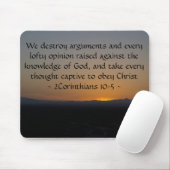 2 Korinther 10:5 Mousepad (Mit Mouse)