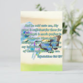 2 Korinther 12:9 Bibelschrift Pic Begrüßung Karte (Stehend Vorderseite)