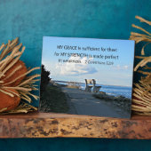 2 Korinther 12:9 Mein Gnade ist ausreichend ... Fotoplatte (Seite)