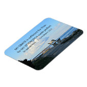 2 Korinther 12:9 Mein Gnade ist ausreichend ... Magnet (Linke Seite)