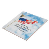 2 Korinther 3:17 Es gibt Freiheit, die amerikanisc Fliese (Seite)