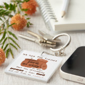 2 Korinther 4:7 Schlüsselanhänger (Jars of Clay) (Vorderseite rechts)