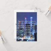 2 Korinther 5:17 Bibelverse Pic Flat Begrüßung Karte (Vorderseite/Rückseite Beispiel)