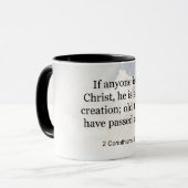 2 Korinther 5:17, Bibelverse, Tasse (Vorderseite Links)