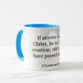 2 Korinther 5:17, Bibelverse, Tasse (Vorderseite Links)