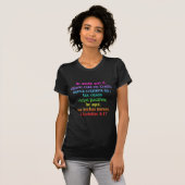 2 Korinther 5:17 Spanisch T-Shirt (Vorne ganz)