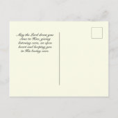 2 Korinther 5:17 Wenn jemand in Christus ist, Bibe Postkarte (Rückseite)