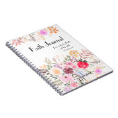 2 Korinther 5:7 - Frohe Frühlingsflora Glaube Notizblock (Rechte Seite)