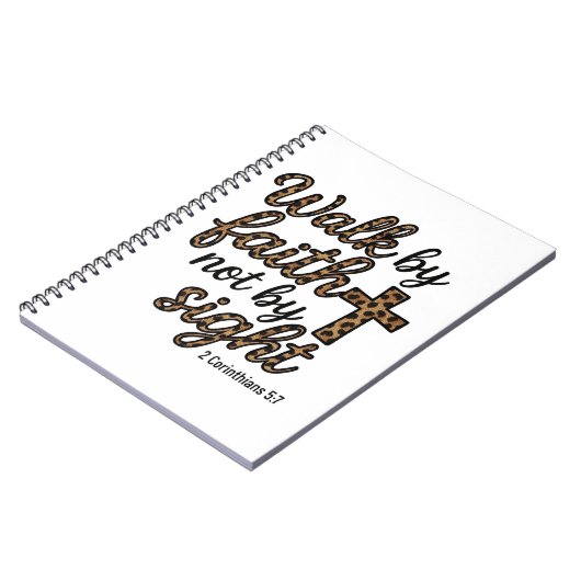 2 Korinther 5:7 Notizblock (Linke Seite)