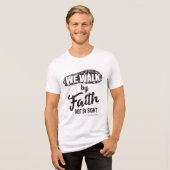 2 Korinther 5:7 Tri-Blend Shirt (Vorderseite voll)