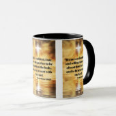 2 Korinther 5:8 KJV Bibelschrift Bild Zwei-Ton Tasse (VorderseiteRechts)