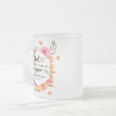 2 Korinther 9:8 Gott ist in der Lage, Gnade zu mac Mattglastasse (Vorderseite Links)