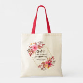 2 Korinther 9:8 Gott ist in der Lage, Gnade zu mac Tragetasche (Rückseite)