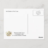 2. Kreuzstation Postkarte (Rückseite)