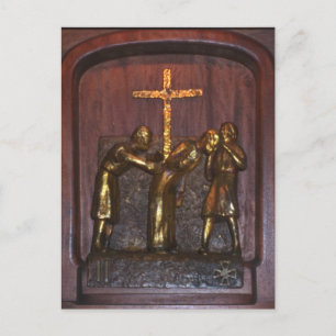 2. Kreuzstation Postkarte