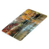 2 Krinthen 5:7 Denn wir leben durch Glauben Magnet (Linke Seite)