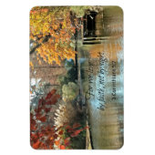 2 Krinthen 5:7 Denn wir leben durch Glauben Magnet (Vertikal)