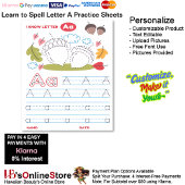 2 Learn To Spell Letter A Teacher Home Schooling