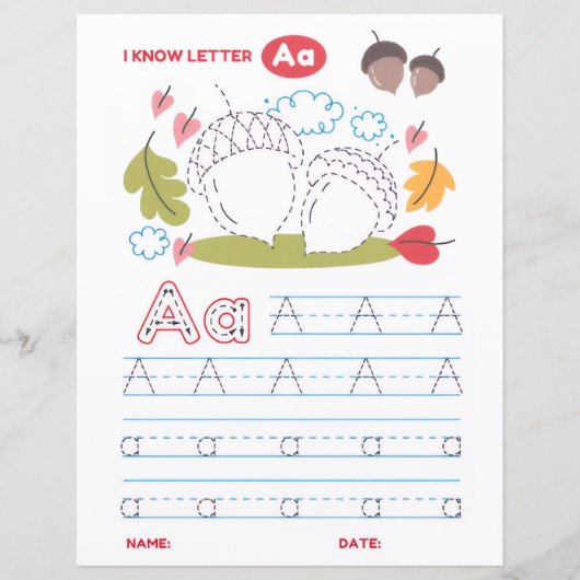 2 Learn To Spell Letter A Teacher Home Schooling (Vorderseite)