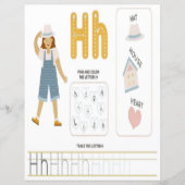 2 Learn To Spell Letter H Teacher Home Schooling (Vorderseite)