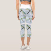 2 Libellen #1 Capri Leggings (Rückseite)