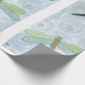 2 Libellen #1 Geschenkpapier (Ecke)