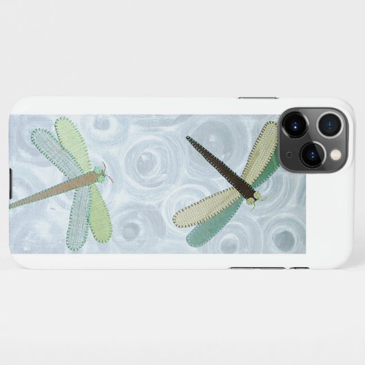 2 Libellen #1 iPhone Hülle (Rückseite (Horizontal))