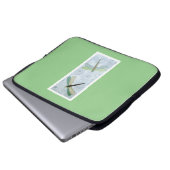 2 Libellen #1 Laptopschutzhülle (Vorne Knopf)