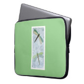 2 Libellen #1 Laptopschutzhülle (Vorderseite Links)
