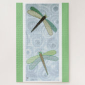 2 Libellen #1 Puzzle (Vertikal)