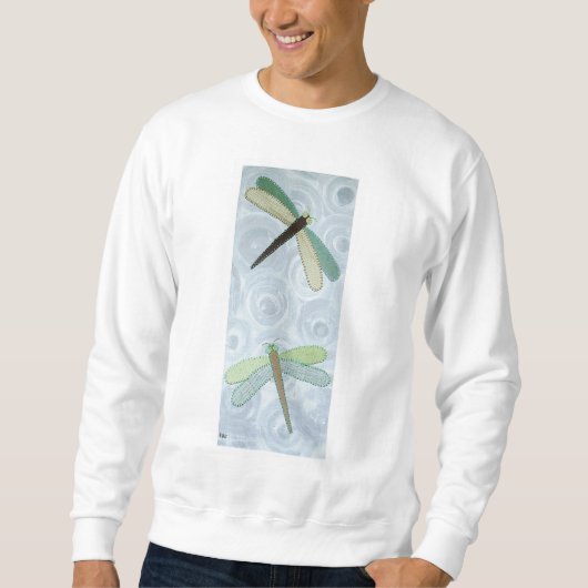 2 Libellen #1 Sweatshirt (Vorderseite)