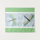 2 Libellen #1 Wandteppich (Vorderseite (Horizontal))