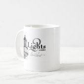 2 Licht-Kaffee-Tasse Kaffeetasse (Vorderseite Links)