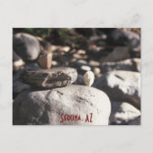 2' lil Felsen Postkarte (Vorderseite)