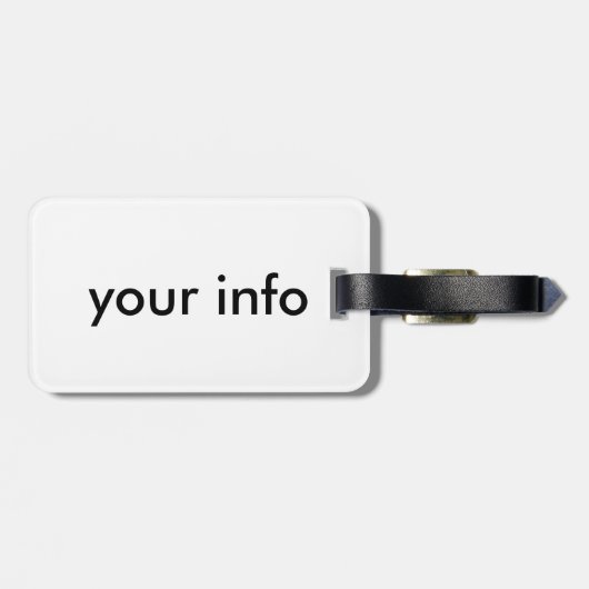 2 lila Samen Gepäckanhänger (Rückseite horizontal)