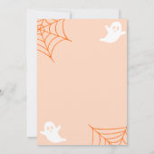 2 Little Boos Twin Baby Dusche Einladung (Rückseite)