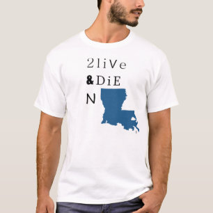 2 Live u. die n-LA T-Shirt